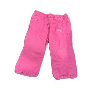 OshKosh B'gosh Hot Pink Elastic-Waist Jogger Pants
